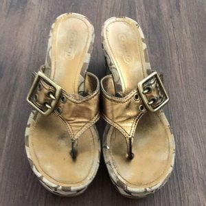 Coach Shoes Size 7.5 M, heel 2.3/4 “